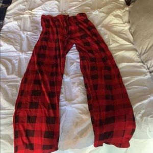Plaid PJ bottoms